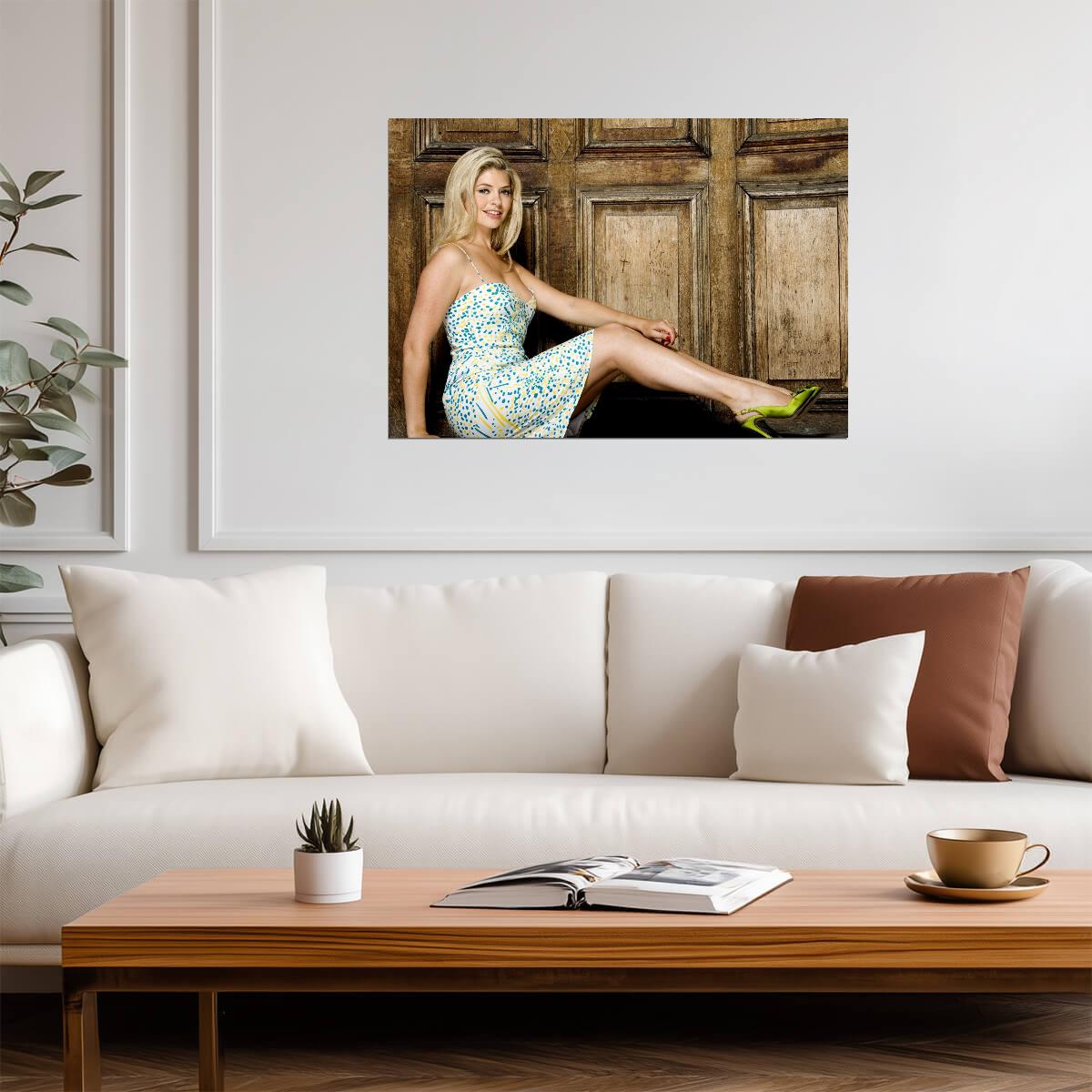 Holly Willoughby | Warm Tone Portrait | Fan Poster - Celebrities Poster
