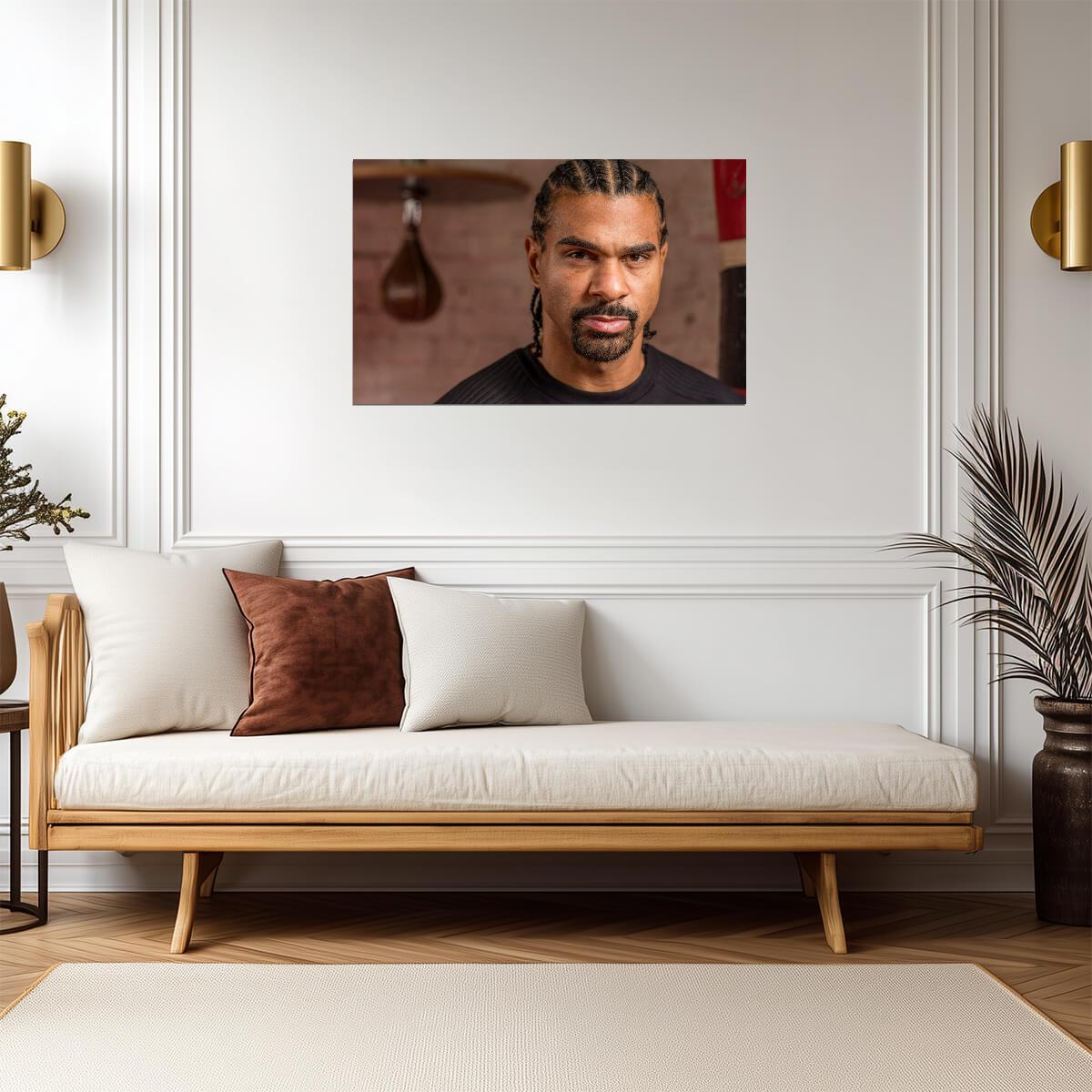 David Haye | Boxing Poster | British Boxing Legend Portrait - Sports Poster