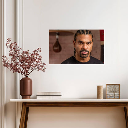 David Haye | Boxing Poster | British Boxing Legend Portrait - Sports Poster