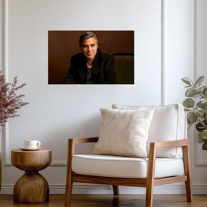George Clooney | Classic Actor | Wall Decor Poster - Celebrities Poster