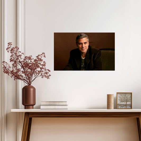 George Clooney | Classic Actor | Wall Decor Poster - Celebrities Poster