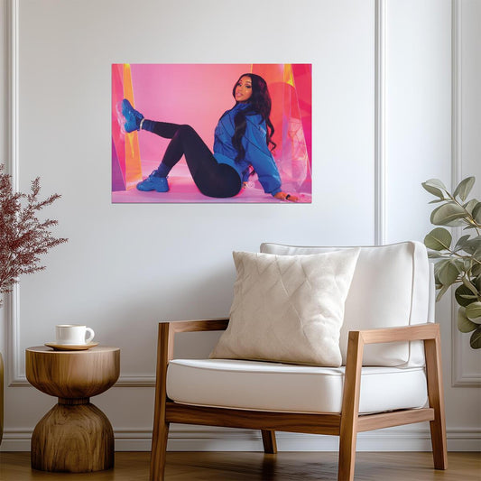 Cardi B | Urban Music Art | Wall Decor Poster - Music Poster