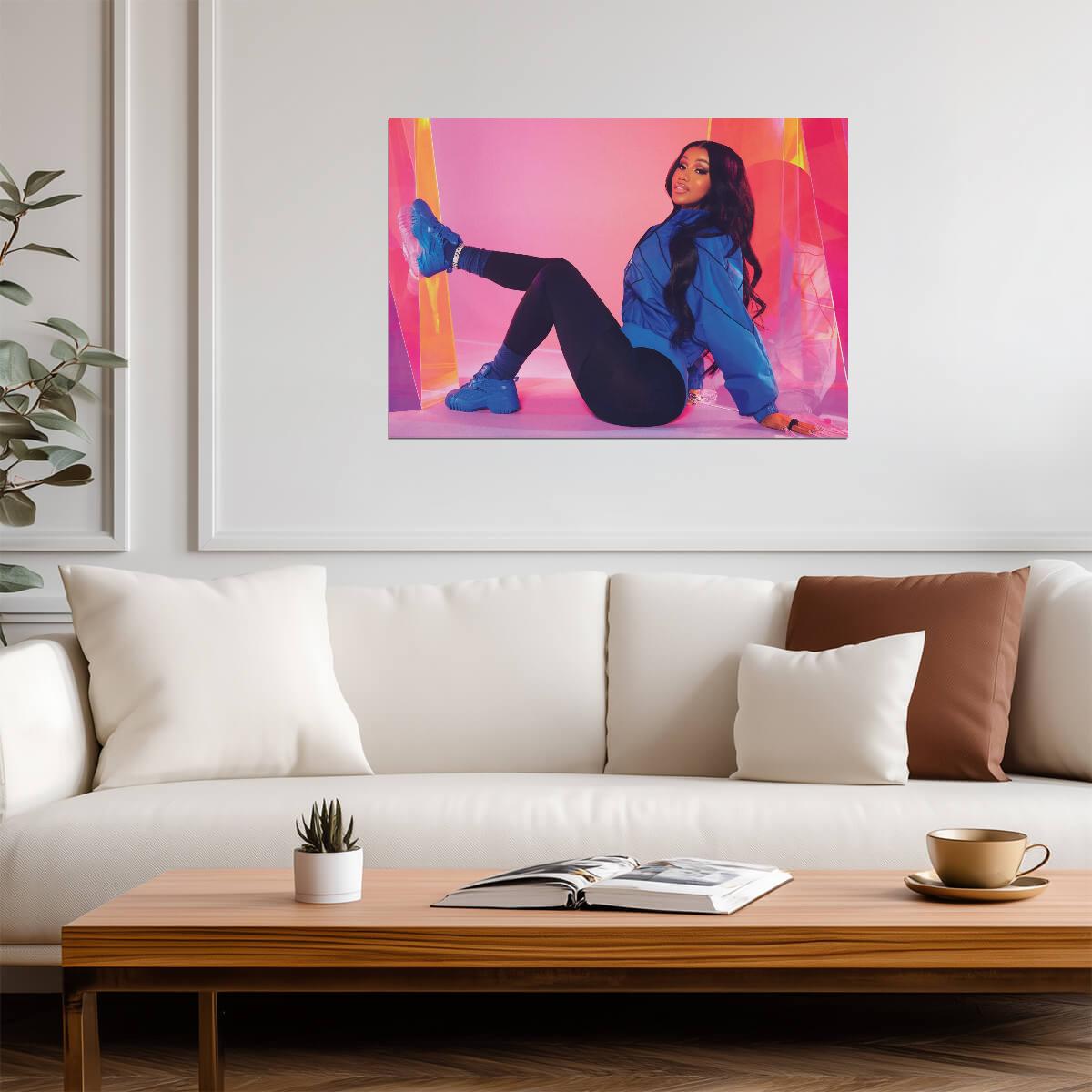 Cardi B | Urban Music Art | Wall Decor Poster - Music Poster