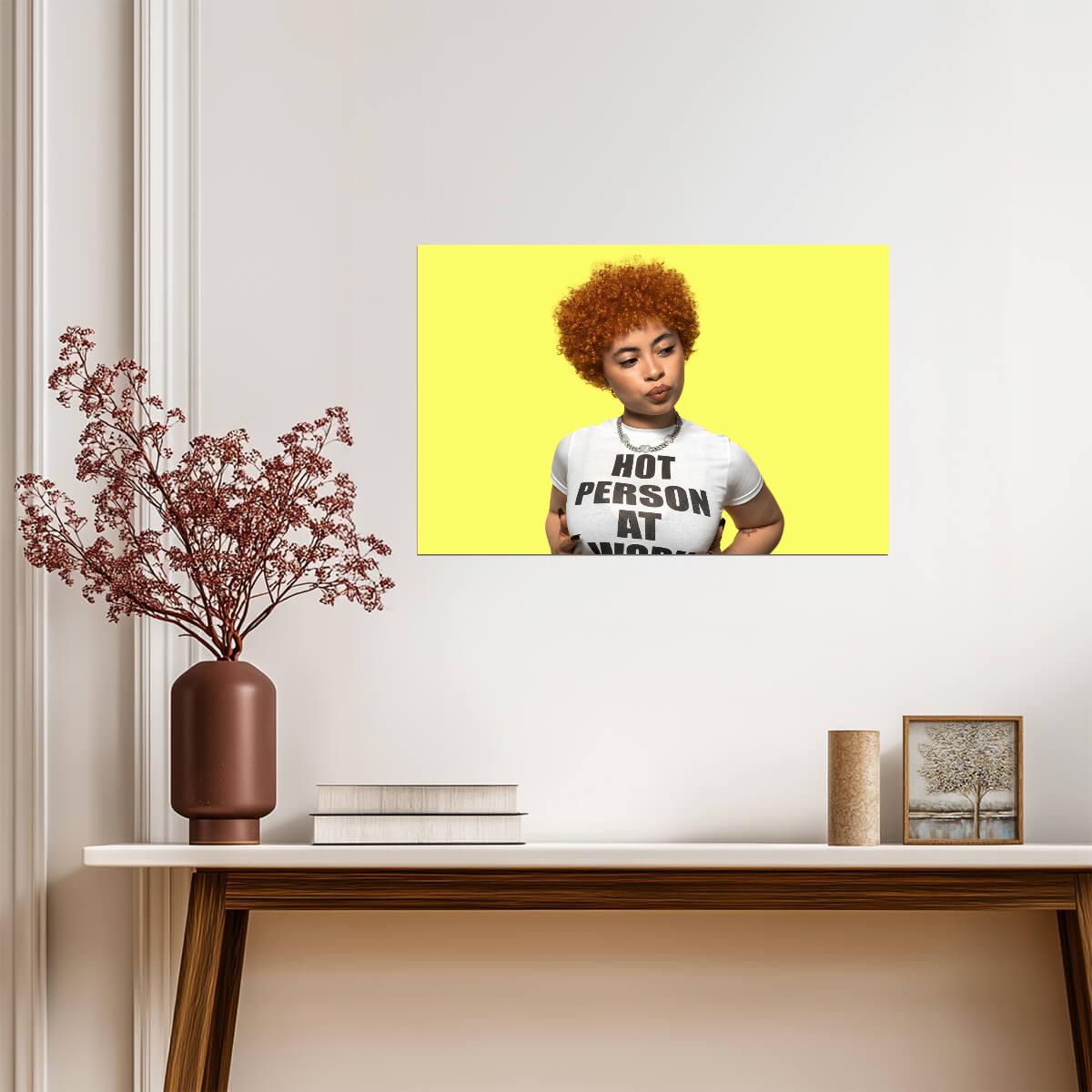 Ice Spice | Pop Culture Icon | Vibrant Poster - Music Poster