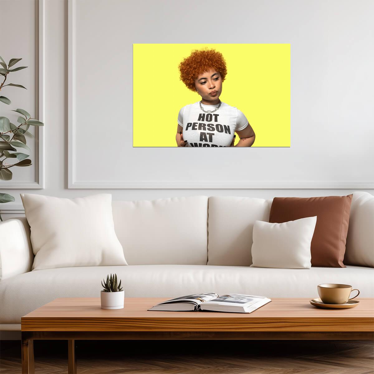 Ice Spice | Pop Culture Icon | Vibrant Poster - Music Poster