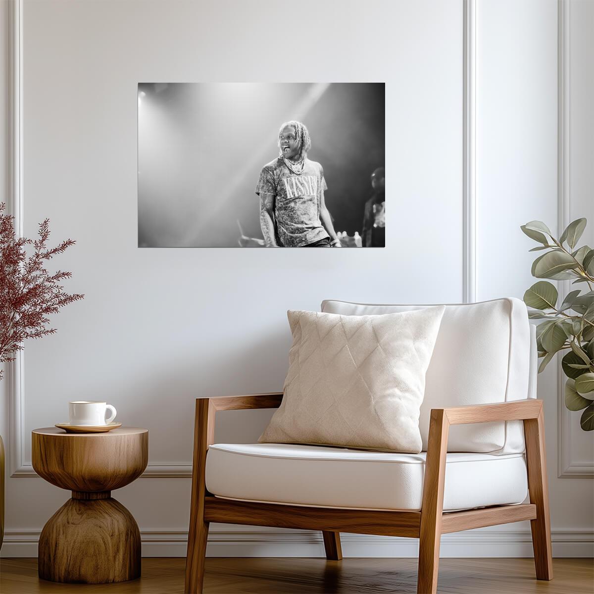 Lil Durk Poster | Live Concert Rap Print - Music Poster