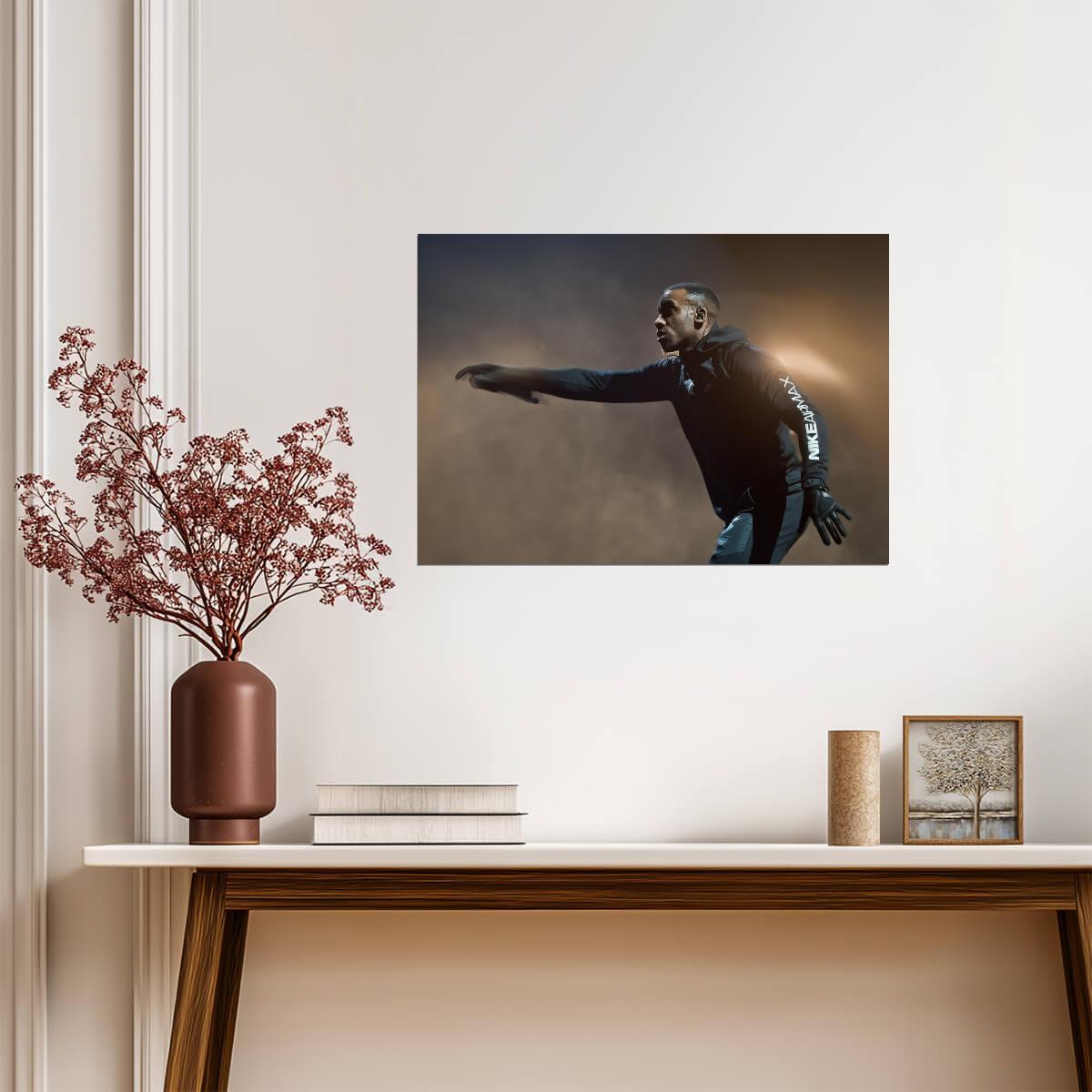 Bugzy Malone Live Performance | UK Grime Music Poster | Concert Photography Art - Music Poster