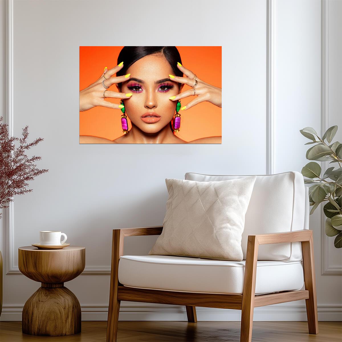 Becky G | Vibrant Portrait | Latin Music Poster - Music Poster