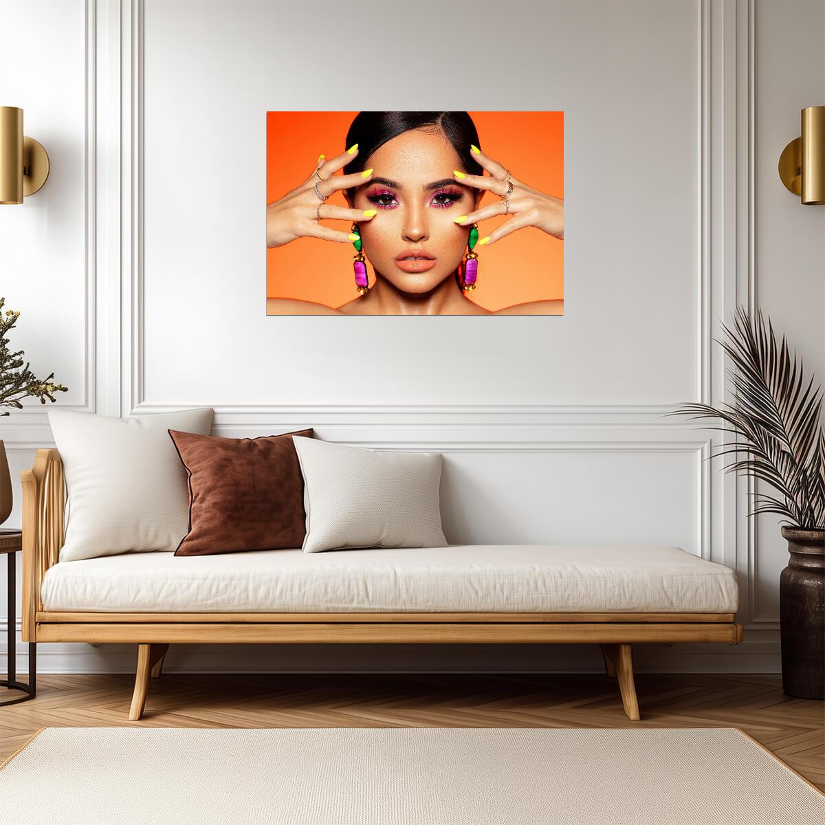 Becky G | Vibrant Portrait | Latin Music Poster - Music Poster