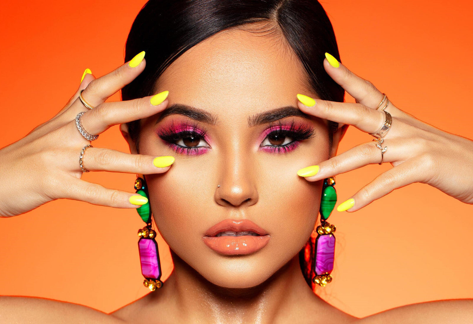 Becky G | Vibrant Portrait | Latin Music Poster - Music Poster