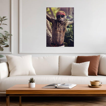 Lil Wayne Print | Hip Hop Rap Poster - Music Poster