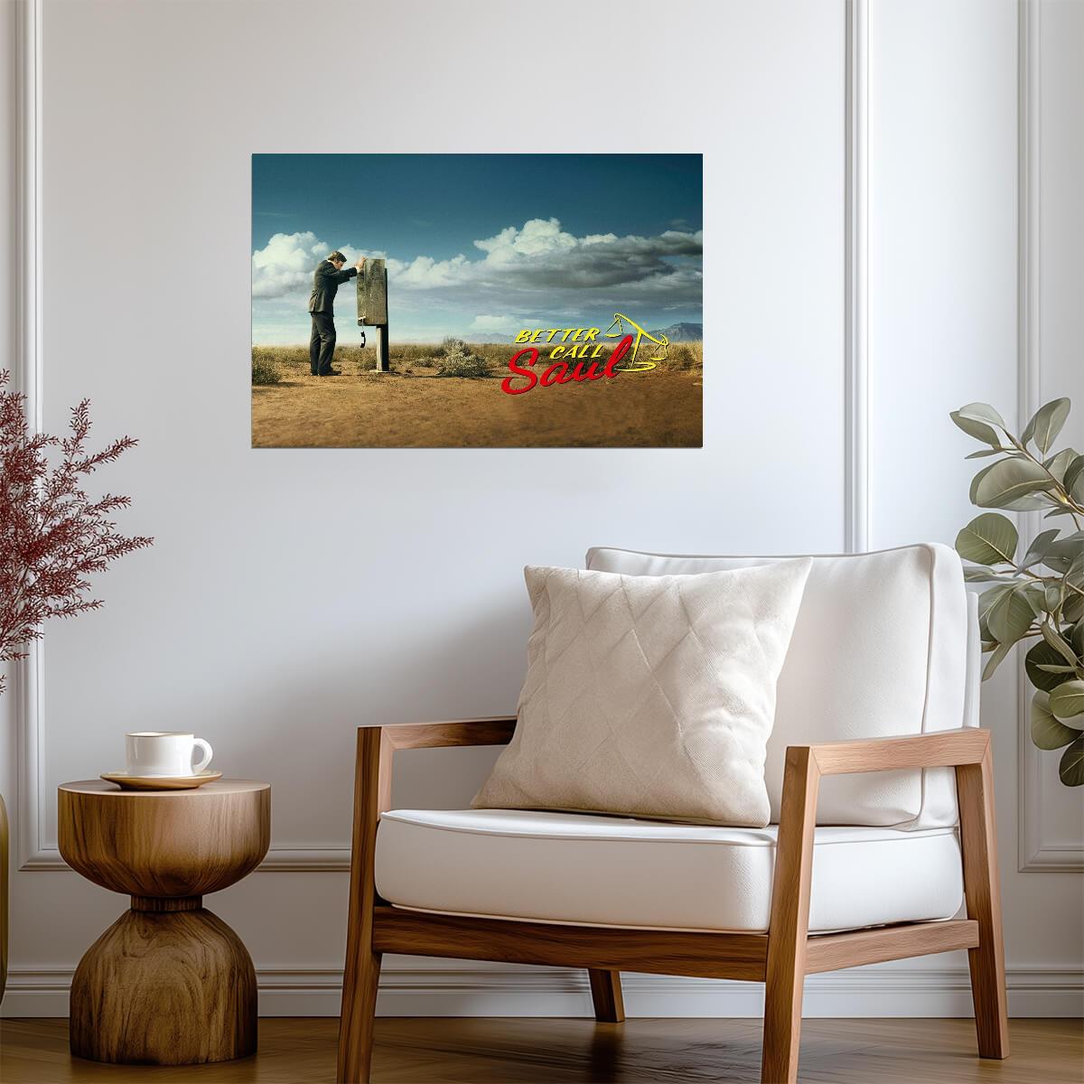 Better Call Saul Goodman | Desert Key Art Poster | TV Show Wall Art - Movies & TV Poster