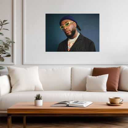 Burna Boy | Nigerian Singer | African Giant Poster - Music Poster