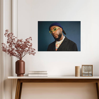 Burna Boy | Nigerian Singer | African Giant Poster - Music Poster