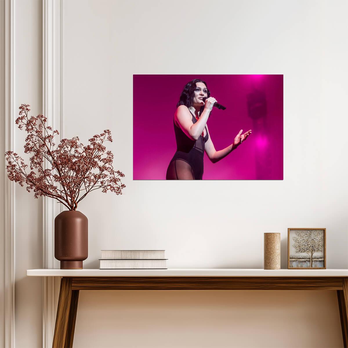 Jessie J Live | Stage Photo | Musician Poster - Music Poster