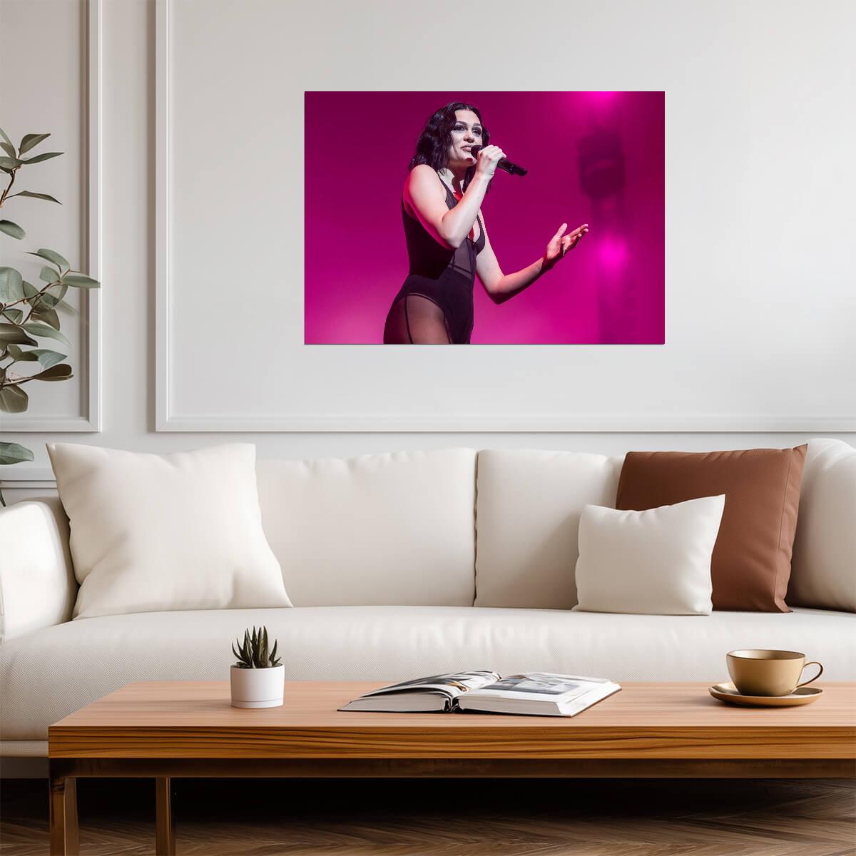 Jessie J Live | Stage Photo | Musician Poster - Music Poster