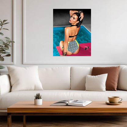 Demi Lovato | Vocalist Portrait | Celebrity Poster - Music Poster