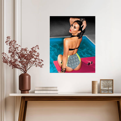 Demi Lovato | Vocalist Portrait | Celebrity Poster - Music Poster