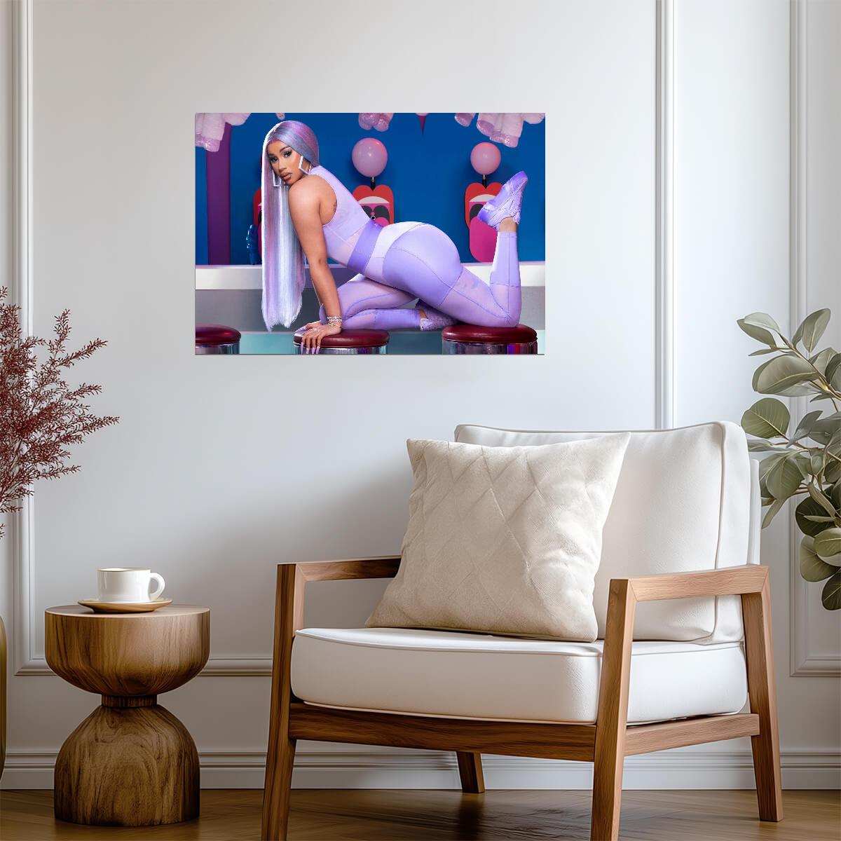 Cardi B | Fashion Look | Sexy Celebrity Poster - Music Poster