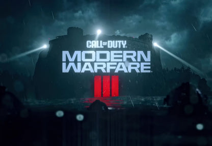 Call of Duty Modern Warfare 3 | Logo Reveal Castle Siege | FPS Video Game Wall Art - Video Games Poster
