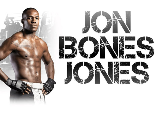 Jon 'Bones' Jones UFC Champion | MMA Fighter Poster | Combat Sports Legend Art - Sports Poster