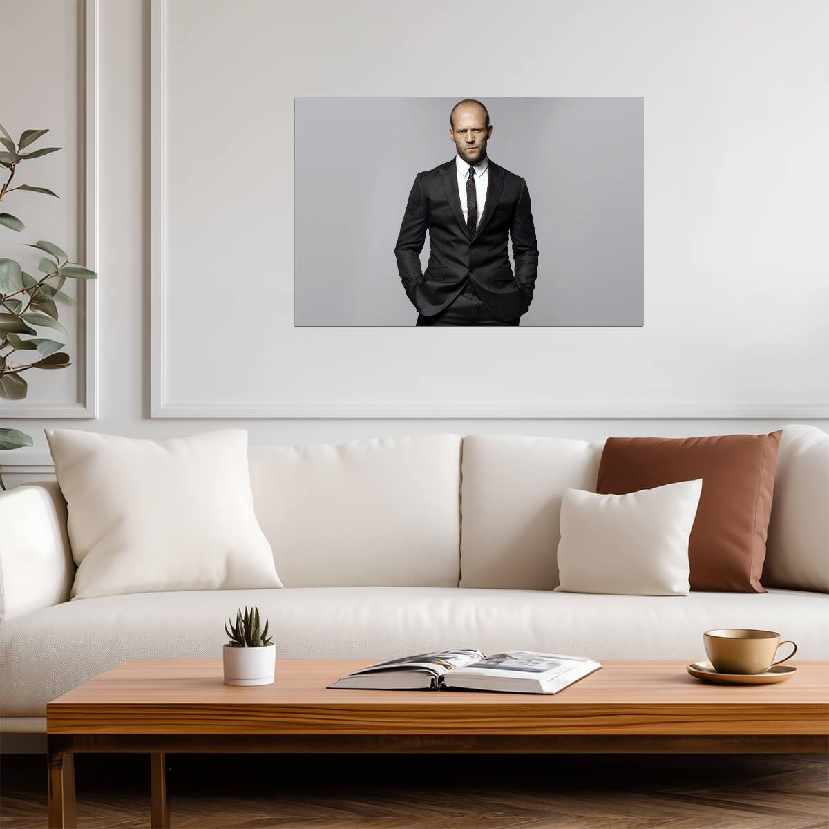 Jason Statham | British Actor | Cinema Icon Poster - Celebrities Poster