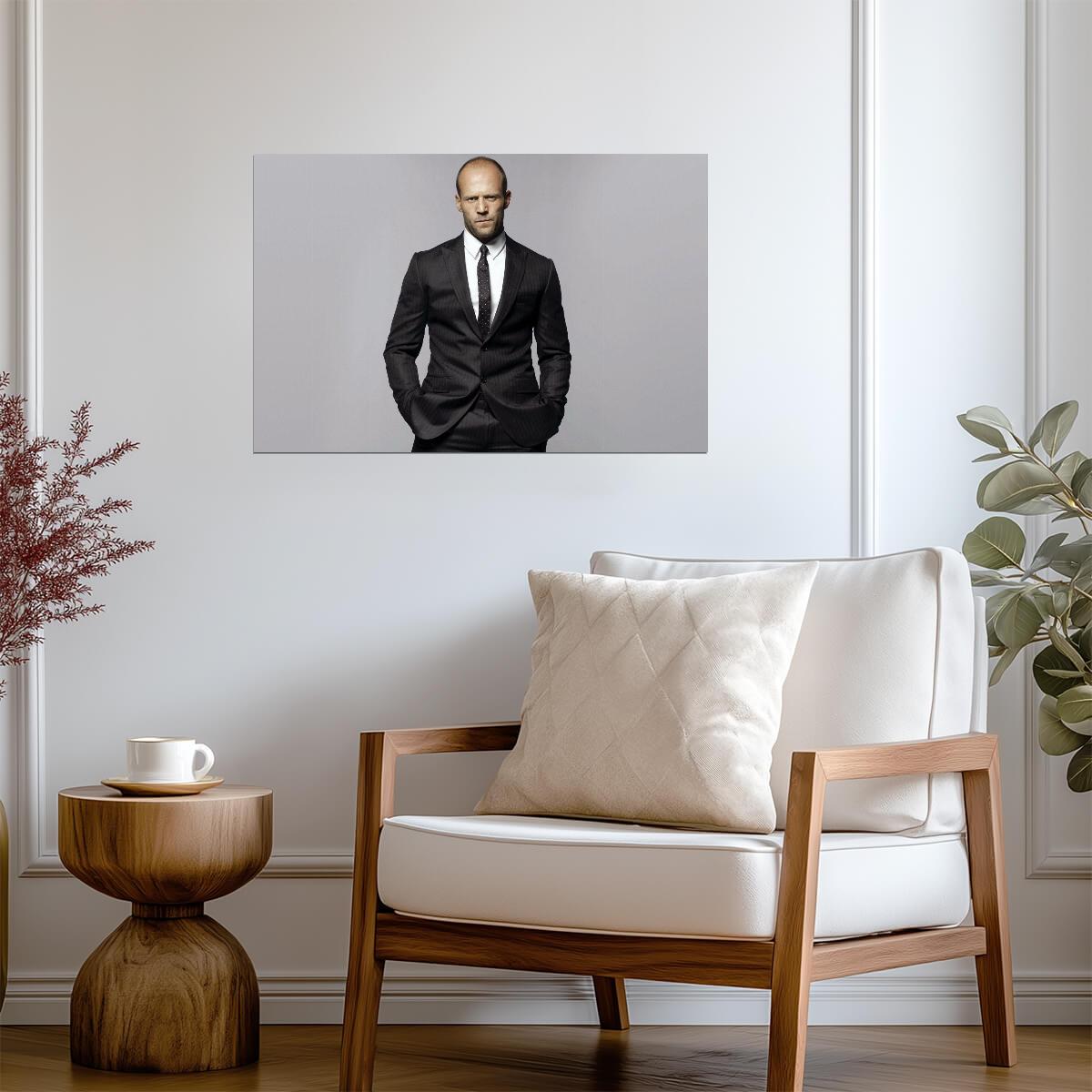 Jason Statham | British Actor | Cinema Icon Poster - Celebrities Poster
