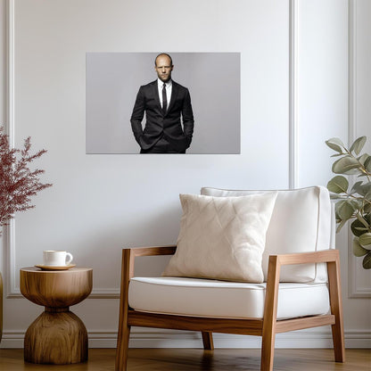 Jason Statham | British Actor | Cinema Icon Poster - Celebrities Poster