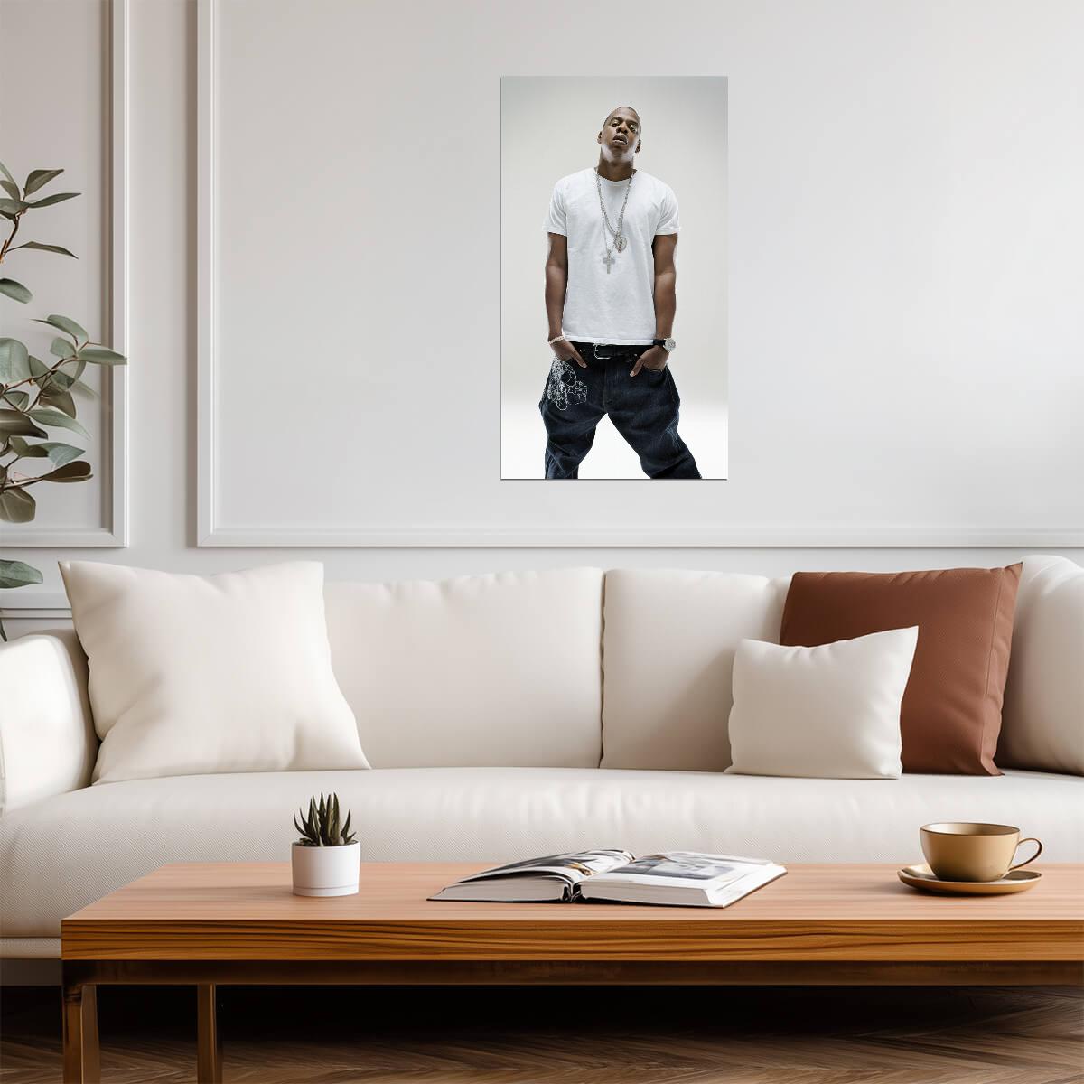 Jay Z | Rap Icon | Celebrity Wall Poster - Music Poster