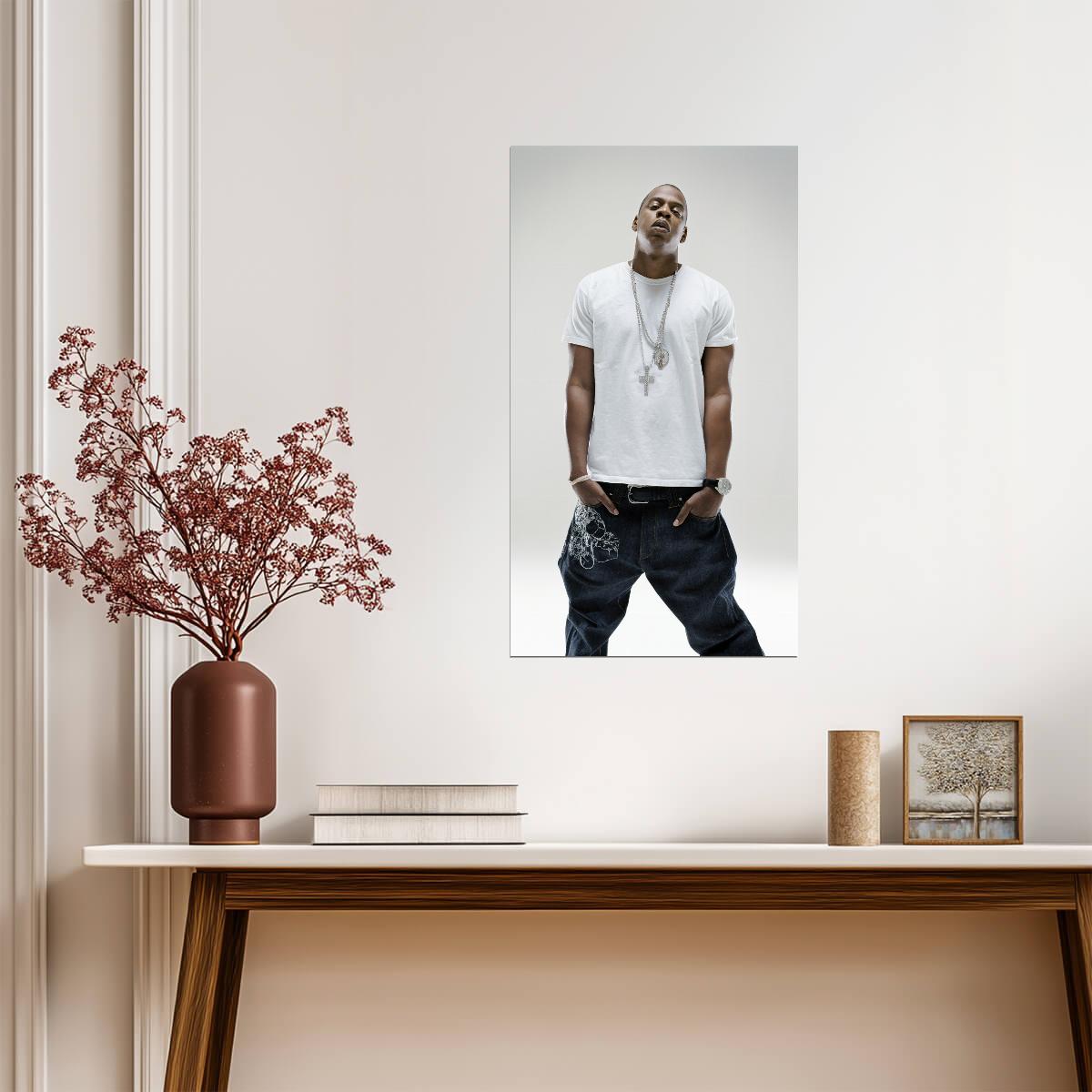 Jay Z | Rap Icon | Celebrity Wall Poster - Music Poster