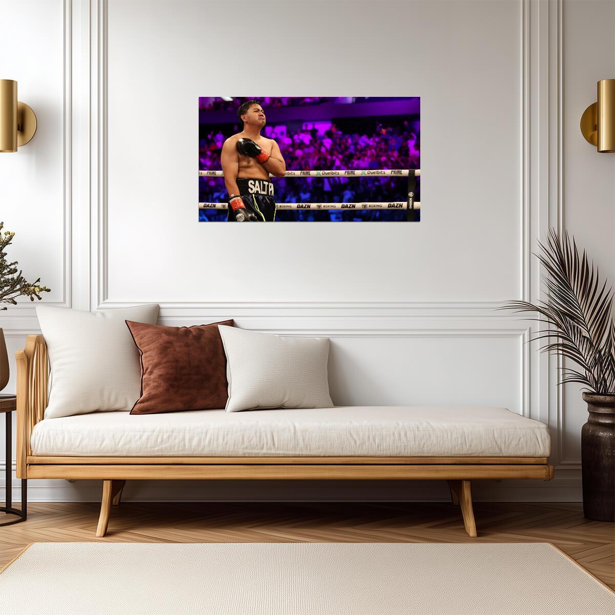 Salt Papi | Influencer Boxing Poster | Combat Sports Photography - Sports Poster
