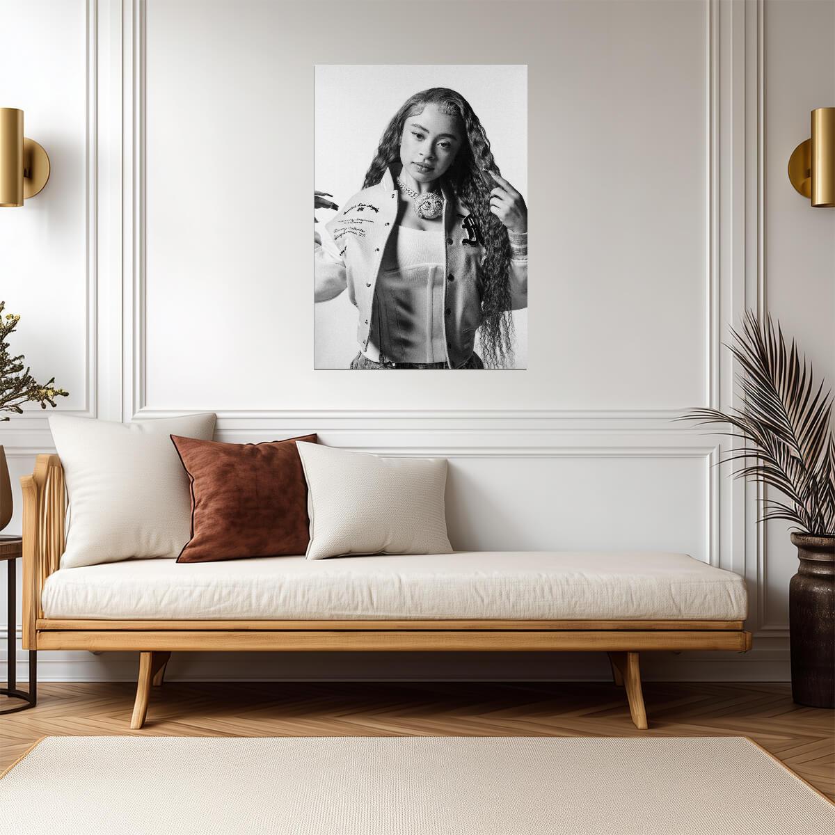 Ice Spice | Singer Portrait | Fan Gift Poster - Music Poster
