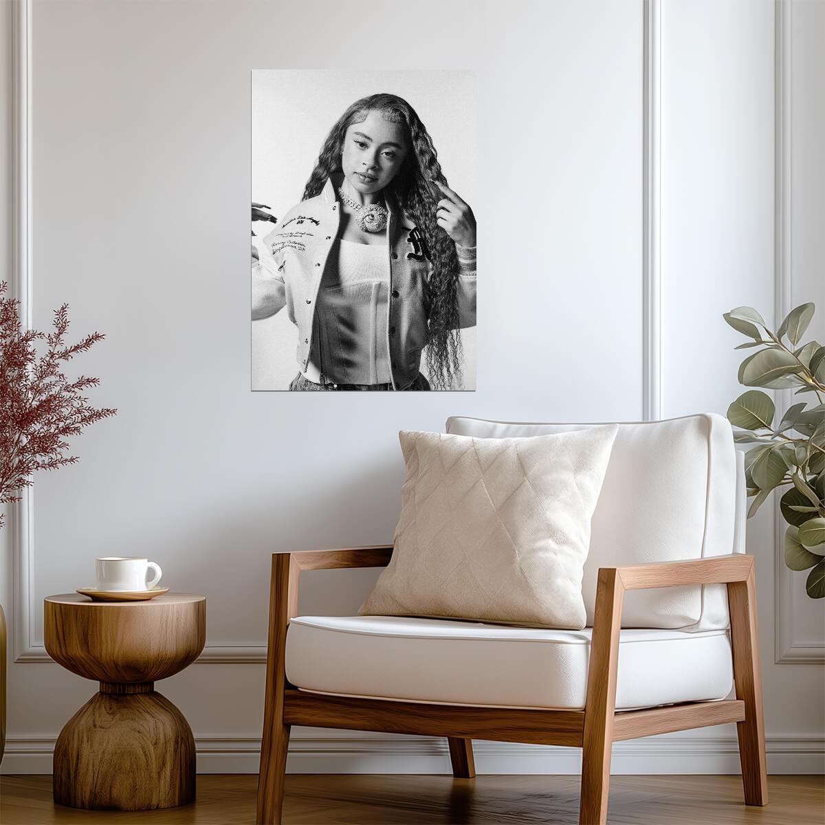 Ice Spice | Singer Portrait | Fan Gift Poster - Music Poster
