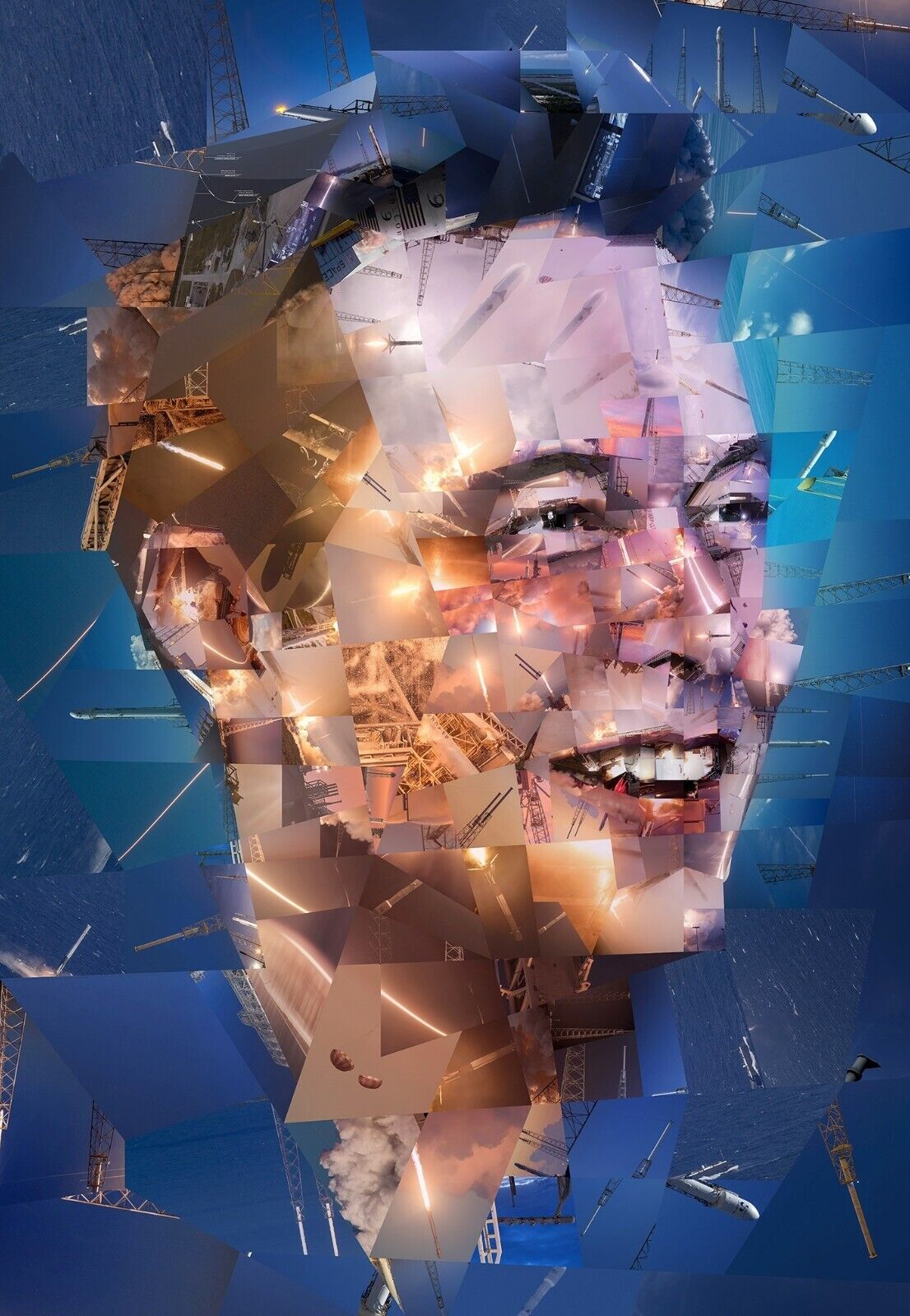 Elon Musk | CEO Portrait | Modern Wall Poster - Celebrities Poster