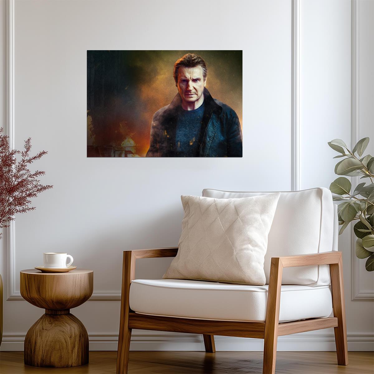 Blacklight Poster | Liam Neeson Movie Print - Movies & TV Poster