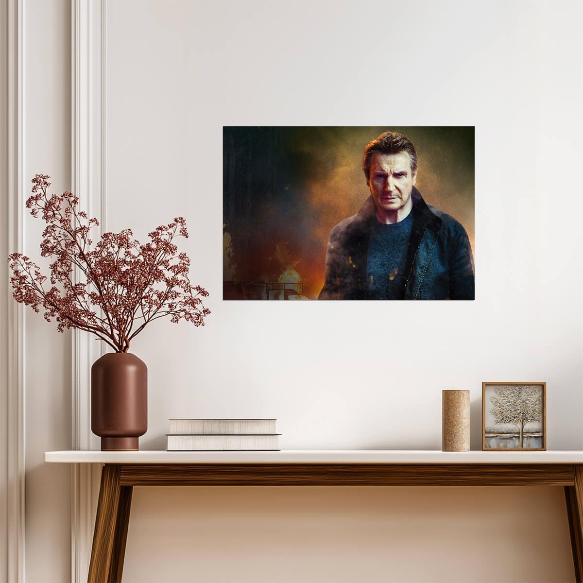 Blacklight Poster | Liam Neeson Movie Print - Movies & TV Poster