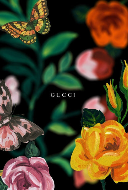 Gucci | Multicolor Art Print | Brand Poster - Graphic & Art Poster