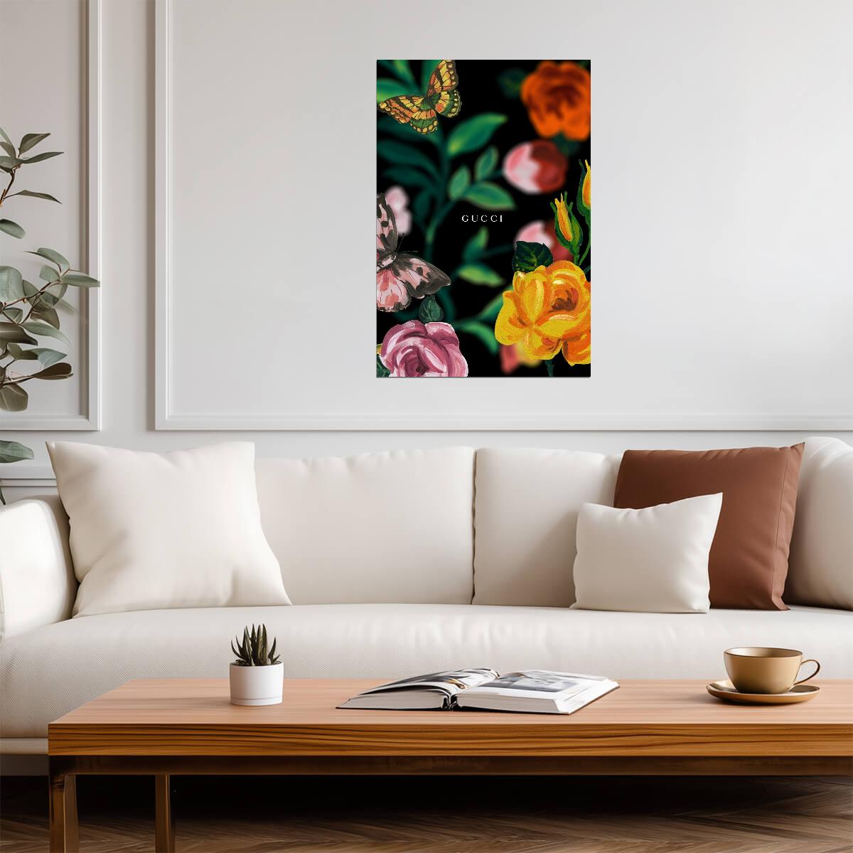 Gucci | Multicolor Art Print | Brand Poster - Graphic & Art Poster