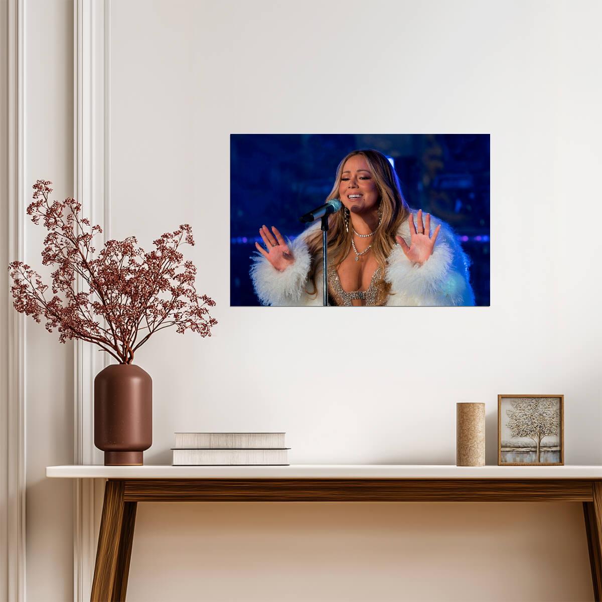 Mariah Carey Poster | Live Concert Music Print - Music Poster