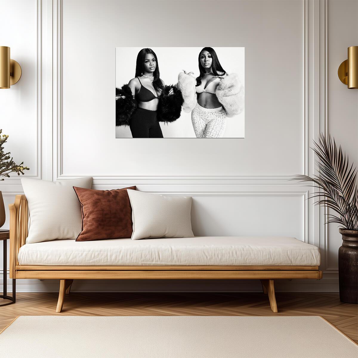 City Girls | Female Rap Group | Sexy Music Poster - Music Poster