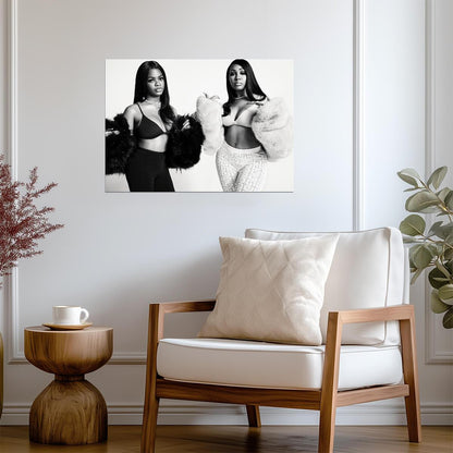 City Girls | Female Rap Group | Sexy Music Poster - Music Poster