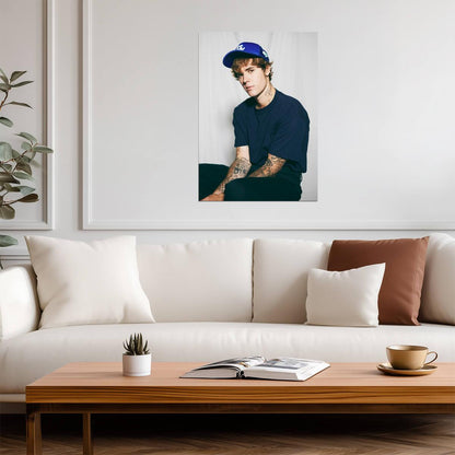 Justin Bieber Poster | Singer Wall Art - Music Poster