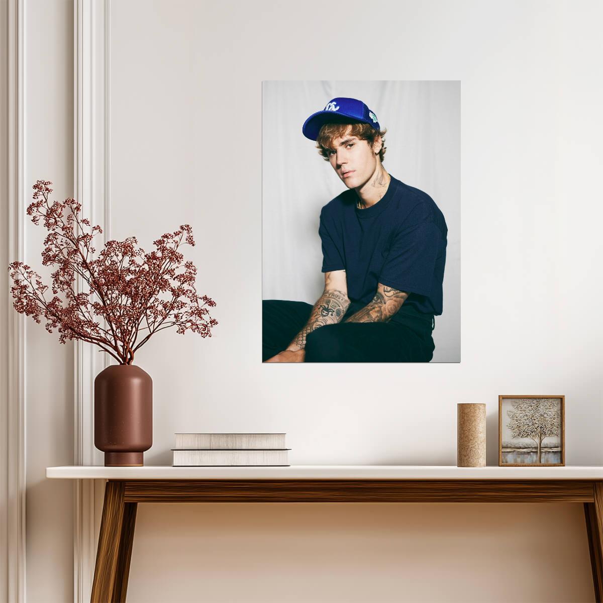 Justin Bieber Poster | Singer Wall Art - Music Poster