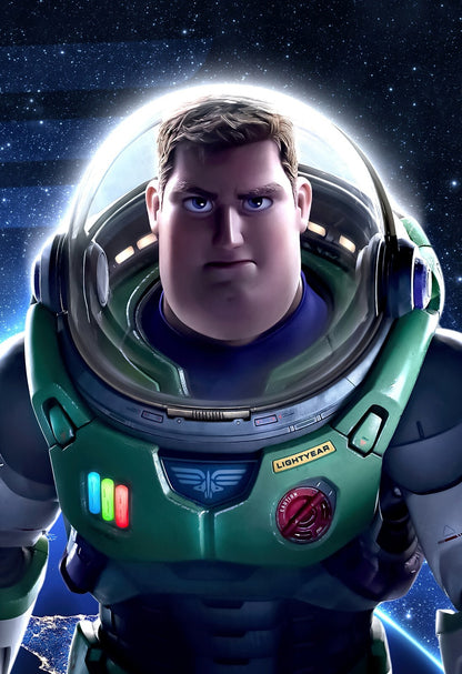 Lightyear Poster | Sci Fi Animated Movie Print - Movies & TV Poster