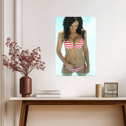 Katy Perry Poster | Sexy Bikini Pop Singer Print - Music Poster