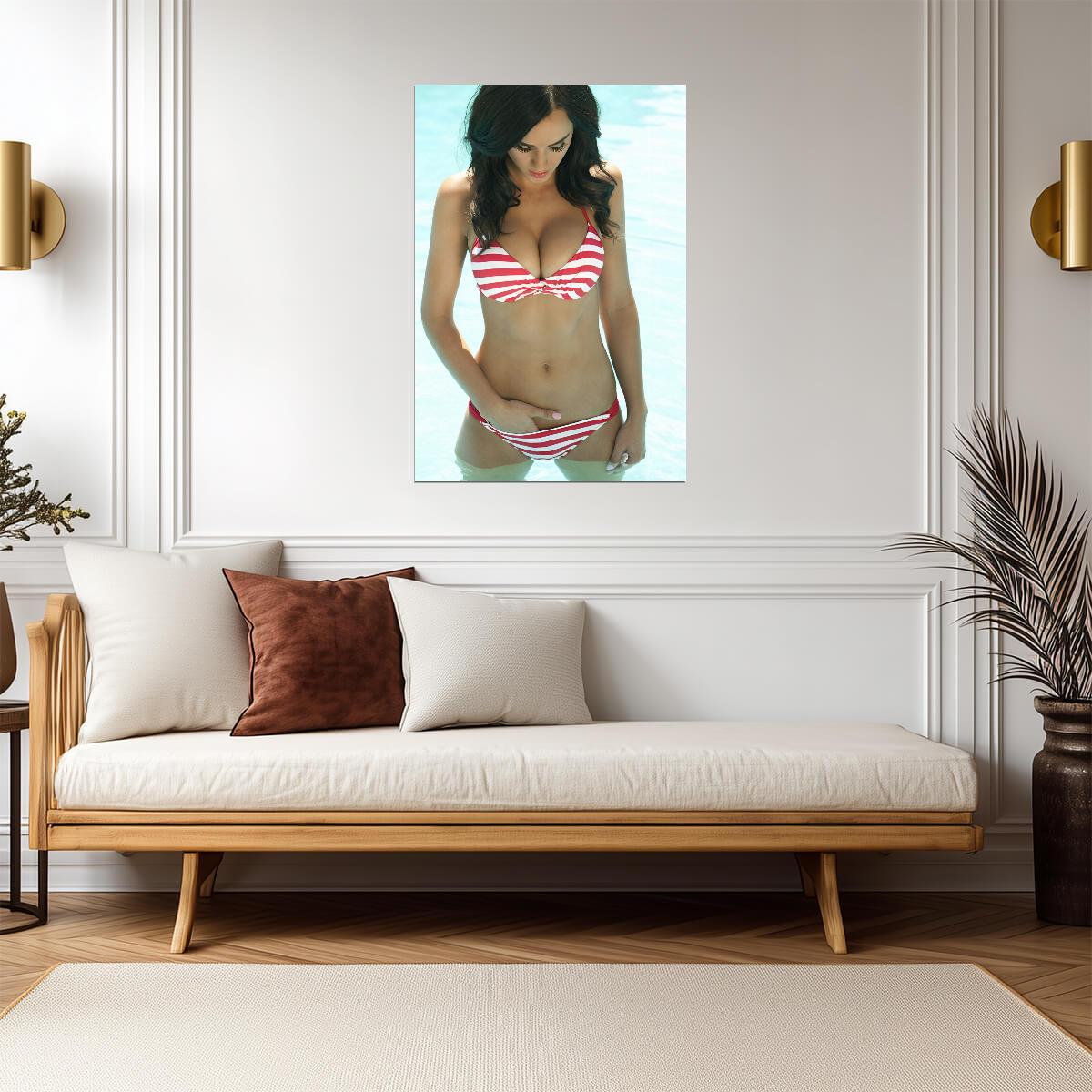 Katy Perry Poster | Sexy Bikini Pop Singer Print - Music Poster