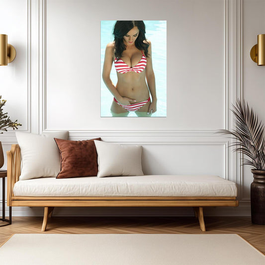 Katy Perry Poster | Sexy Bikini Pop Singer Print - Music Poster