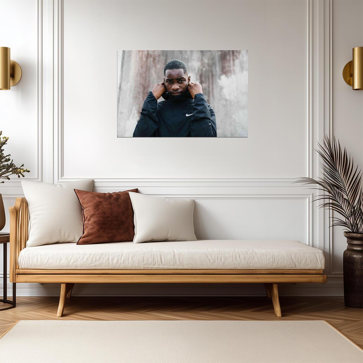 Dave Santan Dave | UK Rapper Poster | Hip Hop Art - Music Poster