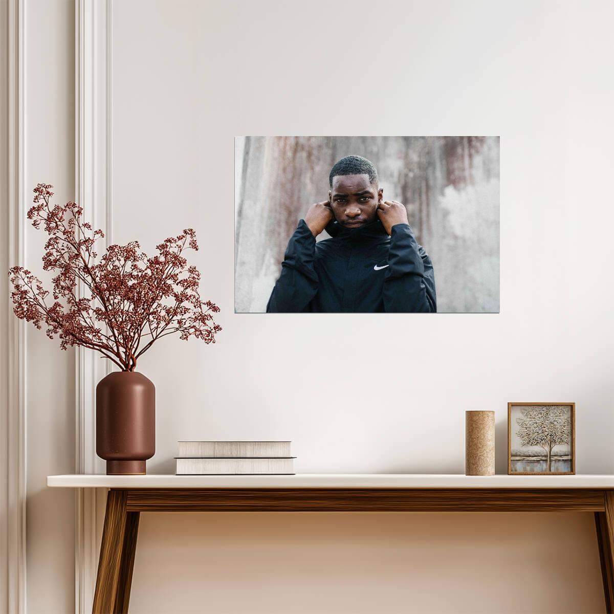 Dave Santan Dave | UK Rapper Poster | Hip Hop Art - Music Poster