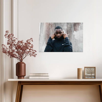 Dave Santan Dave | UK Rapper Poster | Hip Hop Art - Music Poster